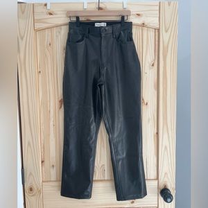 Abercrombie Curve Love Leather Pants